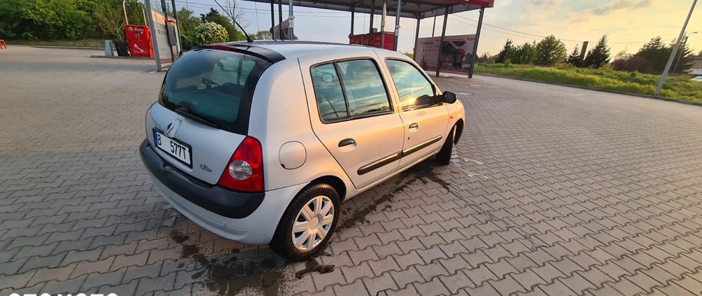 Renault Clio cena 4800 przebieg: 123690, rok produkcji 2004 z Chocianów małe 191